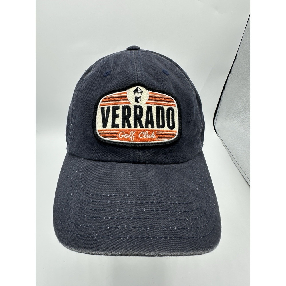 Vintage Verrado Golf Club Strapback Hat American Needle Navy Dad Cap